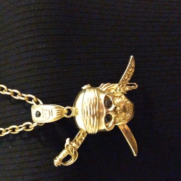 Jewelry - Pirate Goldtone Necklace